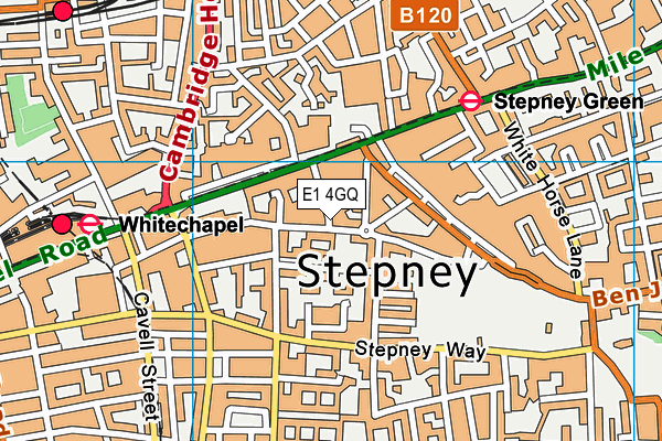 E1 4GQ map - OS VectorMap District (Ordnance Survey) E1 4GQ map - OS VectorMap District (Ordnance Survey)