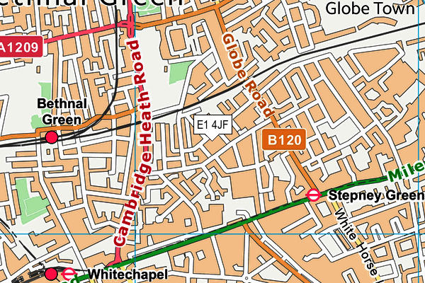 E1 4JF map - OS VectorMap District (Ordnance Survey) E1 4JF map - OS VectorMap District (Ordnance Survey)