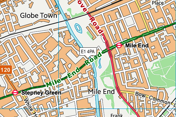 E1 4PA map - OS VectorMap District (Ordnance Survey) E1 4PA map - OS VectorMap District (Ordnance Survey)