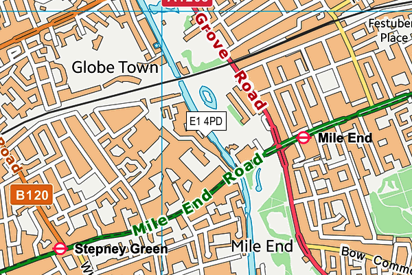 E1 4PD map - OS VectorMap District (Ordnance Survey) E1 4PD map - OS VectorMap District (Ordnance Survey)