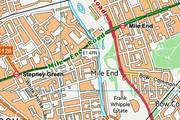 E1 4PN map - OS VectorMap District (Ordnance Survey) E1 4PN map - OS VectorMap District (Ordnance Survey)