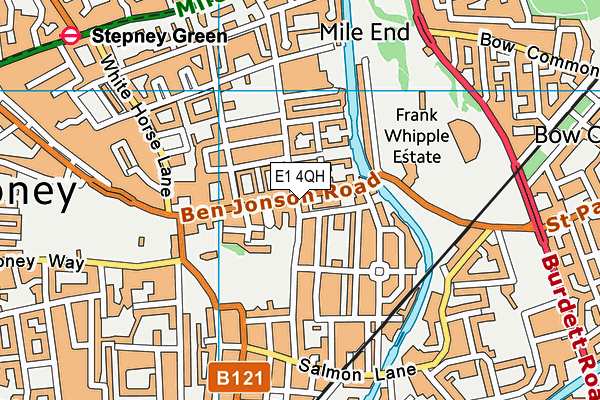 E1 4QH map - OS VectorMap District (Ordnance Survey) E1 4QH map - OS VectorMap District (Ordnance Survey)