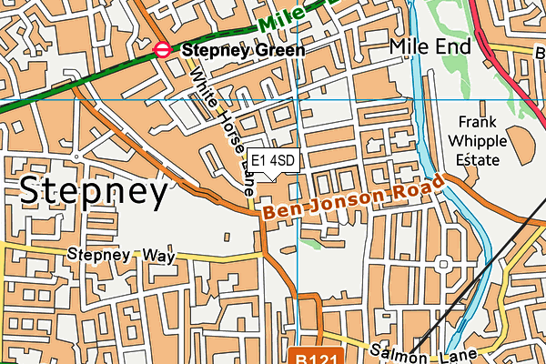 E1 4SD map - OS VectorMap District (Ordnance Survey) E1 4SD map - OS VectorMap District (Ordnance Survey)