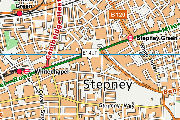 E1 4UT map - OS VectorMap District (Ordnance Survey) E1 4UT map - OS VectorMap District (Ordnance Survey)