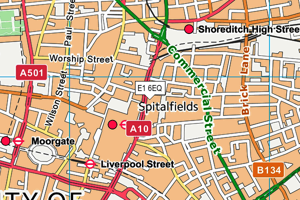 E1 6EQ map - OS VectorMap District (Ordnance Survey) E1 6EQ map - OS VectorMap District (Ordnance Survey)