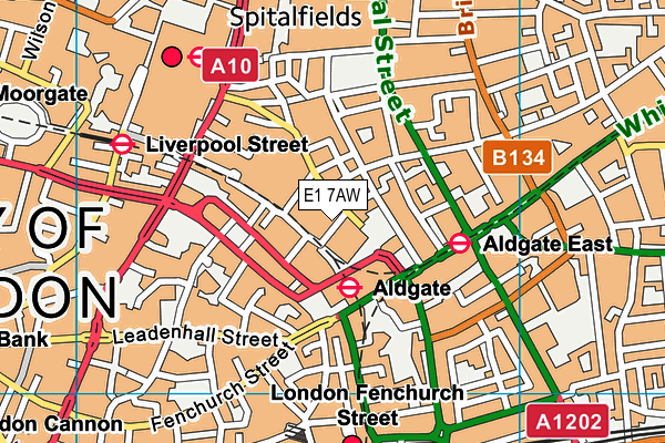 E1 7AW map - OS VectorMap District (Ordnance Survey) E1 7AW map - OS VectorMap District (Ordnance Survey)