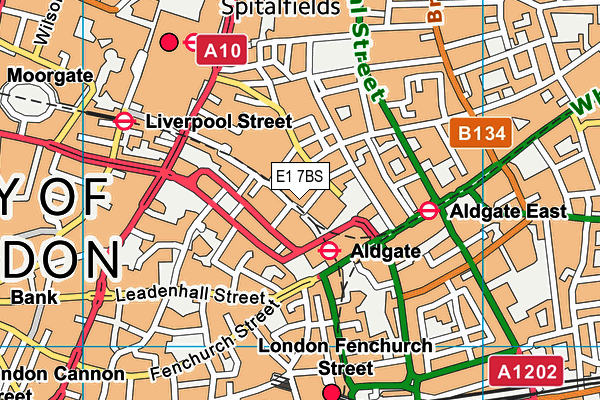 E1 7BS map - OS VectorMap District (Ordnance Survey) E1 7BS map - OS VectorMap District (Ordnance Survey)