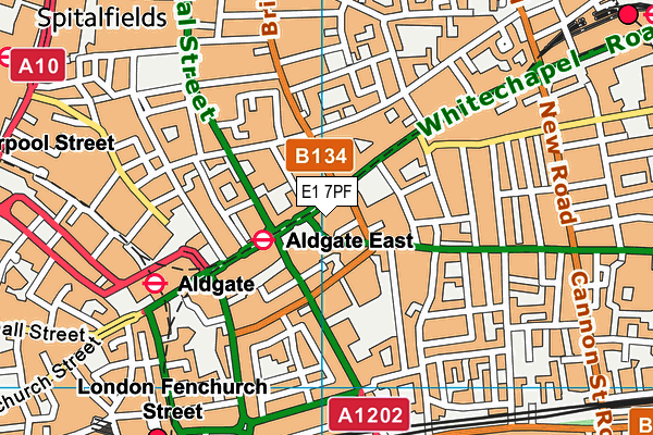E1 7PF map - OS VectorMap District (Ordnance Survey) E1 7PF map - OS VectorMap District (Ordnance Survey)
