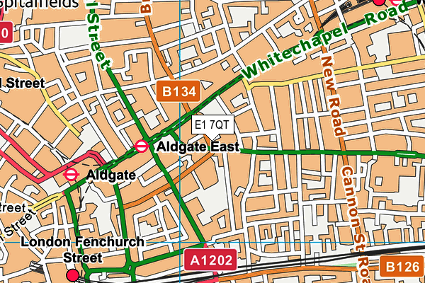 E1 7QT map - OS VectorMap District (Ordnance Survey) E1 7QT map - OS VectorMap District (Ordnance Survey)