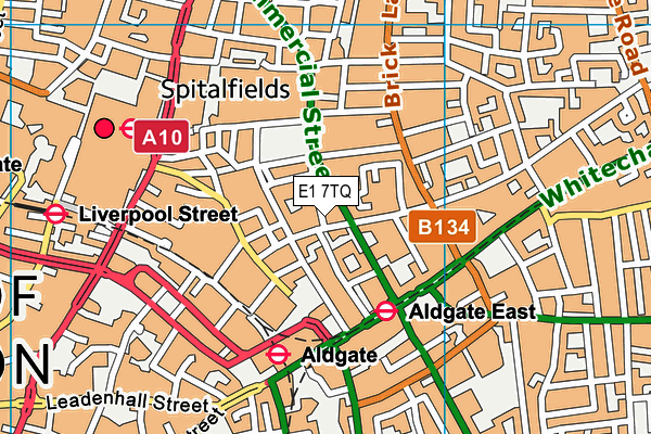 E1 7TQ map - OS VectorMap District (Ordnance Survey) E1 7TQ map - OS VectorMap District (Ordnance Survey)