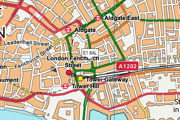 E1 8AL map - OS VectorMap District (Ordnance Survey) E1 8AL map - OS VectorMap District (Ordnance Survey)