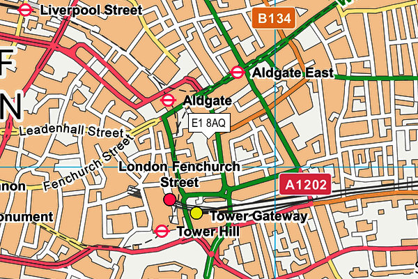 E1 8AQ map - OS VectorMap District (Ordnance Survey) E1 8AQ map - OS VectorMap District (Ordnance Survey)