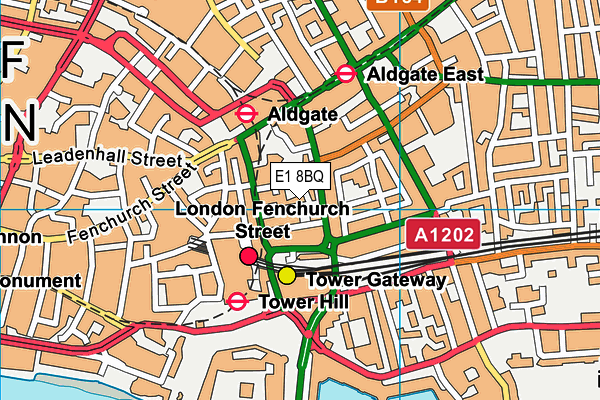 E1 8BQ map - OS VectorMap District (Ordnance Survey) E1 8BQ map - OS VectorMap District (Ordnance Survey)