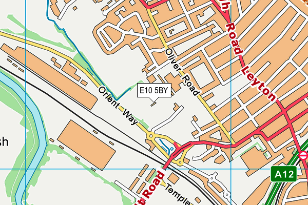 E10 5BY map - OS VectorMap District (Ordnance Survey) E10 5BY map - OS VectorMap District (Ordnance Survey)