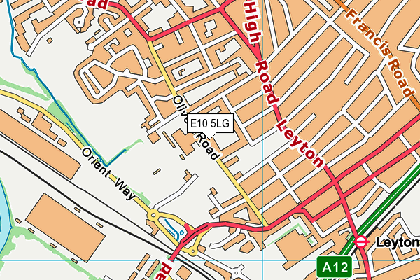 E10 5LG map - OS VectorMap District (Ordnance Survey) E10 5LG map - OS VectorMap District (Ordnance Survey)
