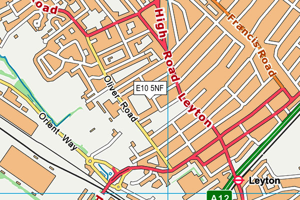 E10 5NF map - OS VectorMap District (Ordnance Survey) E10 5NF map - OS VectorMap District (Ordnance Survey)
