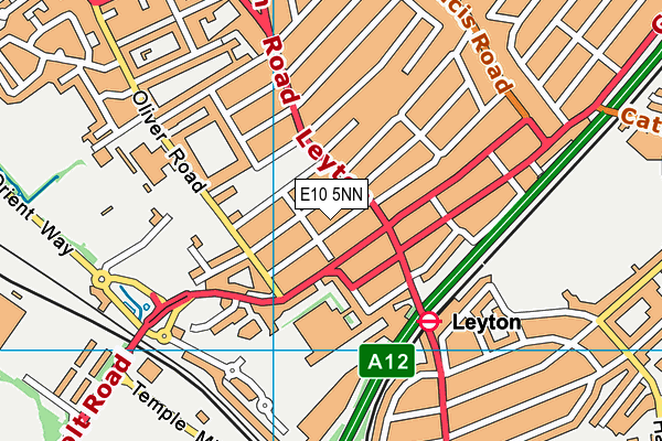 E10 5NN map - OS VectorMap District (Ordnance Survey) E10 5NN map - OS VectorMap District (Ordnance Survey)