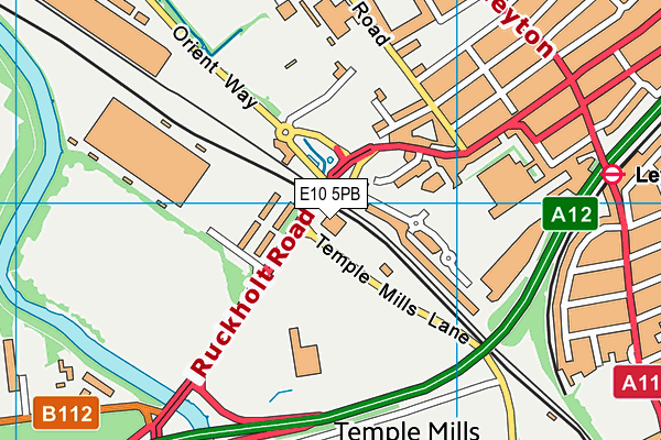 E10 5PB map - OS VectorMap District (Ordnance Survey) E10 5PB map - OS VectorMap District (Ordnance Survey)