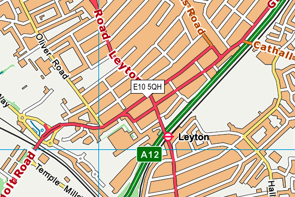 E10 5QH map - OS VectorMap District (Ordnance Survey) E10 5QH map - OS VectorMap District (Ordnance Survey)