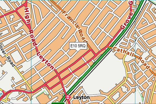 E10 5RQ map - OS VectorMap District (Ordnance Survey) E10 5RQ map - OS VectorMap District (Ordnance Survey)