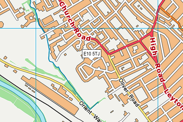 E10 5TJ map - OS VectorMap District (Ordnance Survey) E10 5TJ map - OS VectorMap District (Ordnance Survey)