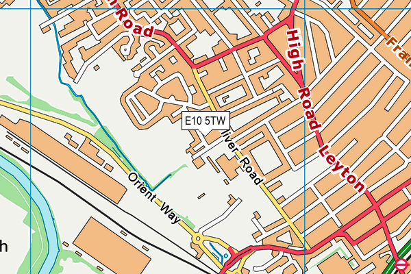 E10 5TW map - OS VectorMap District (Ordnance Survey) E10 5TW map - OS VectorMap District (Ordnance Survey)