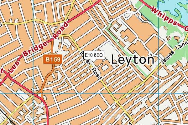 E10 6EQ map - OS VectorMap District (Ordnance Survey) E10 6EQ map - OS VectorMap District (Ordnance Survey)