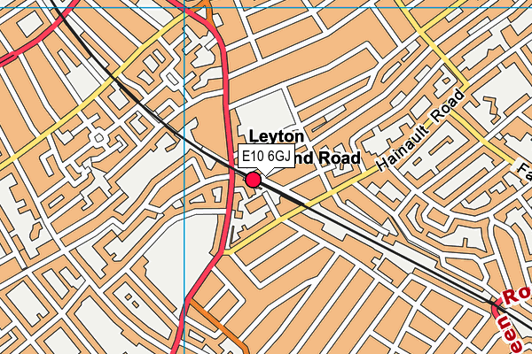 E10 6GJ map - OS VectorMap District (Ordnance Survey) E10 6GJ map - OS VectorMap District (Ordnance Survey)