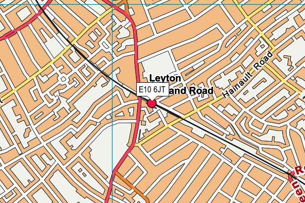 E10 6JT map - OS VectorMap District (Ordnance Survey) E10 6JT map - OS VectorMap District (Ordnance Survey)