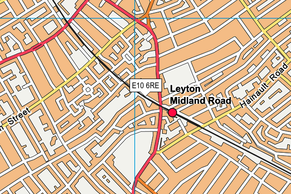 E10 6RE map - OS VectorMap District (Ordnance Survey) E10 6RE map - OS VectorMap District (Ordnance Survey)