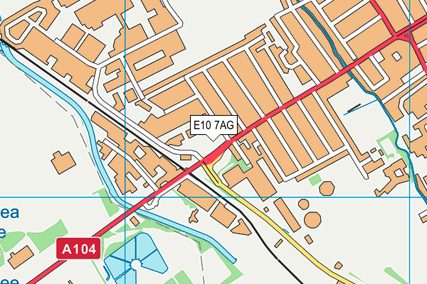 E10 7AG map - OS VectorMap District (Ordnance Survey) E10 7AG map - OS VectorMap District (Ordnance Survey)