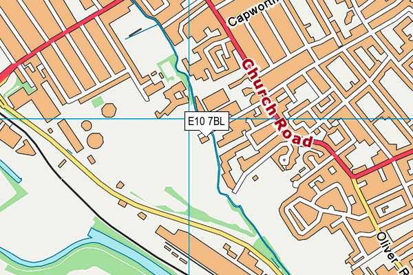 E10 7BL map - OS VectorMap District (Ordnance Survey) E10 7BL map - OS VectorMap District (Ordnance Survey)