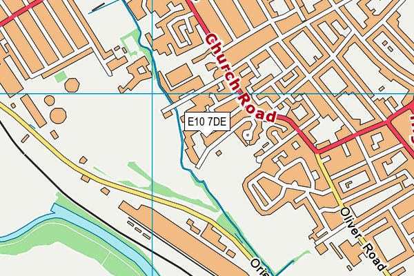E10 7DE map - OS VectorMap District (Ordnance Survey) E10 7DE map - OS VectorMap District (Ordnance Survey)