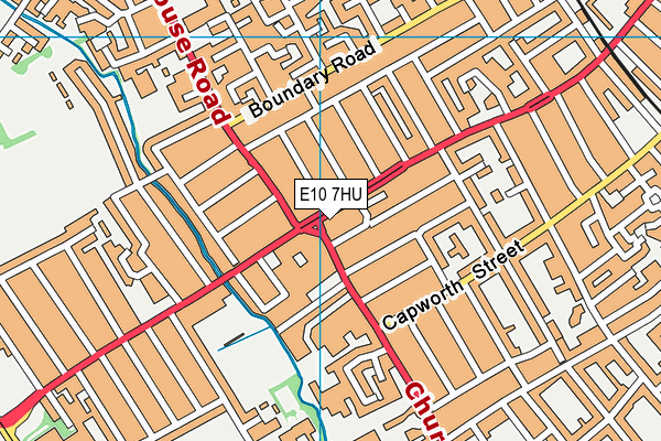 E10 7HU map - OS VectorMap District (Ordnance Survey) E10 7HU map - OS VectorMap District (Ordnance Survey)
