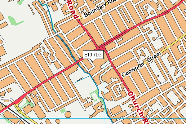 E10 7LG map - OS VectorMap District (Ordnance Survey) E10 7LG map - OS VectorMap District (Ordnance Survey)
