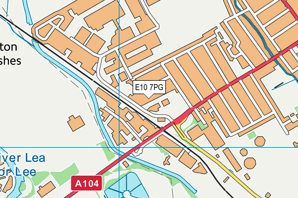 E10 7PG map - OS VectorMap District (Ordnance Survey) E10 7PG map - OS VectorMap District (Ordnance Survey)