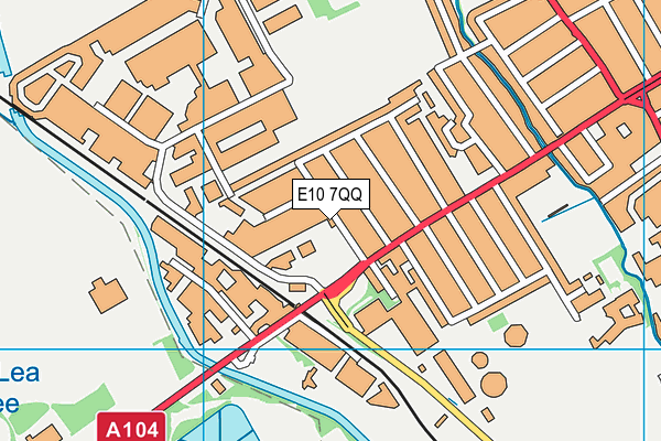 E10 7QQ map - OS VectorMap District (Ordnance Survey) E10 7QQ map - OS VectorMap District (Ordnance Survey)