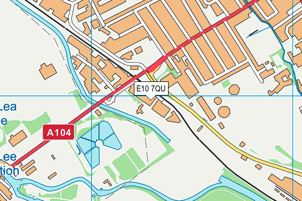 E10 7QU map - OS VectorMap District (Ordnance Survey) E10 7QU map - OS VectorMap District (Ordnance Survey)