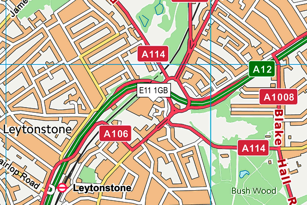 E11 1GB map - OS VectorMap District (Ordnance Survey) E11 1GB map - OS VectorMap District (Ordnance Survey)