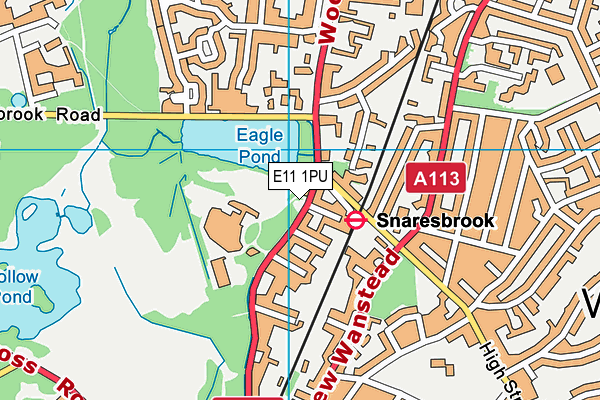E11 1PU map - OS VectorMap District (Ordnance Survey) E11 1PU map - OS VectorMap District (Ordnance Survey)