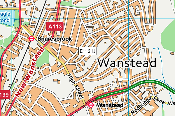 E11 2HJ map - OS VectorMap District (Ordnance Survey) E11 2HJ map - OS VectorMap District (Ordnance Survey)