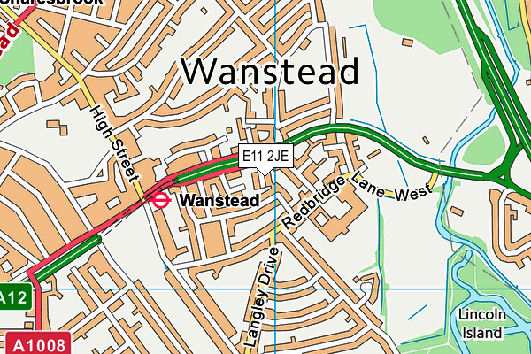 E11 2JE map - OS VectorMap District (Ordnance Survey) E11 2JE map - OS VectorMap District (Ordnance Survey)