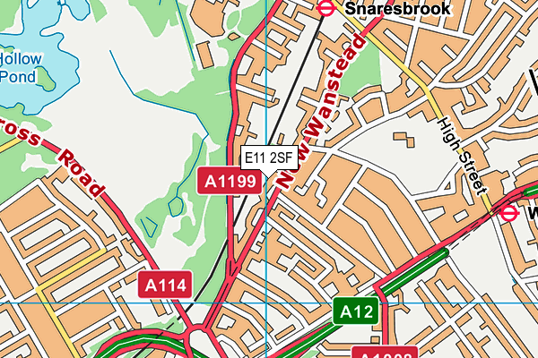 E11 2SF map - OS VectorMap District (Ordnance Survey) E11 2SF map - OS VectorMap District (Ordnance Survey)