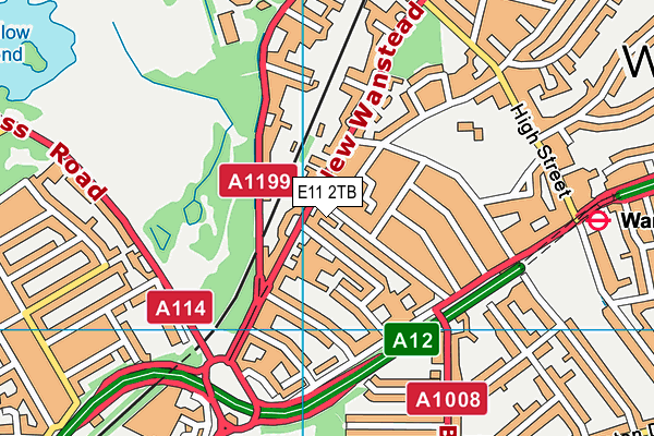 E11 2TB map - OS VectorMap District (Ordnance Survey) E11 2TB map - OS VectorMap District (Ordnance Survey)