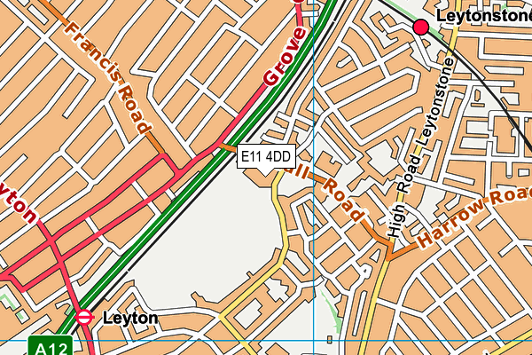 E11 4DD map - OS VectorMap District (Ordnance Survey) E11 4DD map - OS VectorMap District (Ordnance Survey)