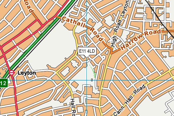E11 4LD map - OS VectorMap District (Ordnance Survey) E11 4LD map - OS VectorMap District (Ordnance Survey)