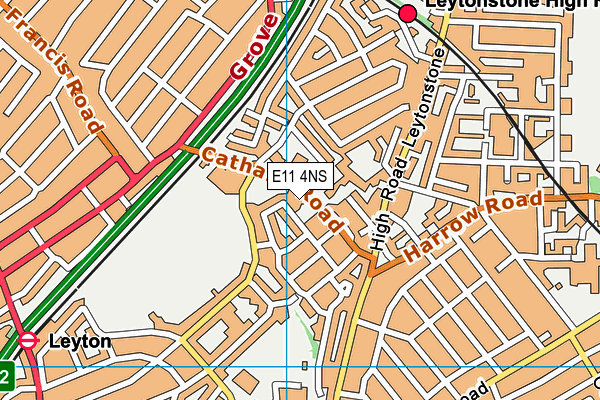 E11 4NS map - OS VectorMap District (Ordnance Survey) E11 4NS map - OS VectorMap District (Ordnance Survey)