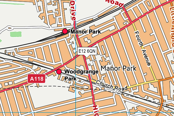 E12 6QN map - OS VectorMap District (Ordnance Survey) E12 6QN map - OS VectorMap District (Ordnance Survey)