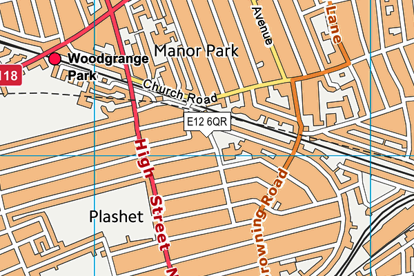E12 6QR map - OS VectorMap District (Ordnance Survey) E12 6QR map - OS VectorMap District (Ordnance Survey)