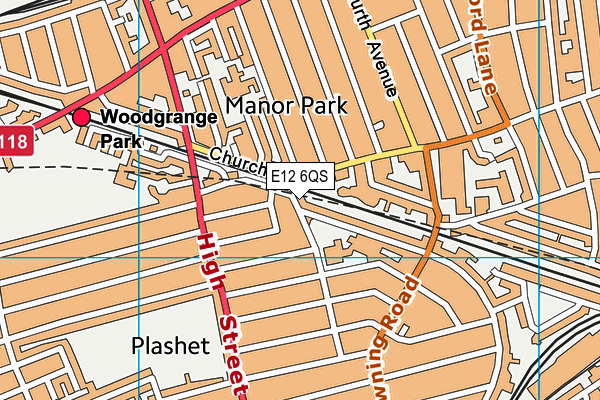 E12 6QS map - OS VectorMap District (Ordnance Survey) E12 6QS map - OS VectorMap District (Ordnance Survey)